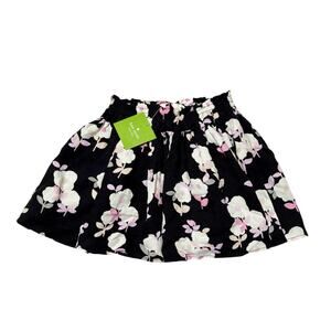 NWT Kate Spade Posy Floral Smocked Skirt Size 4